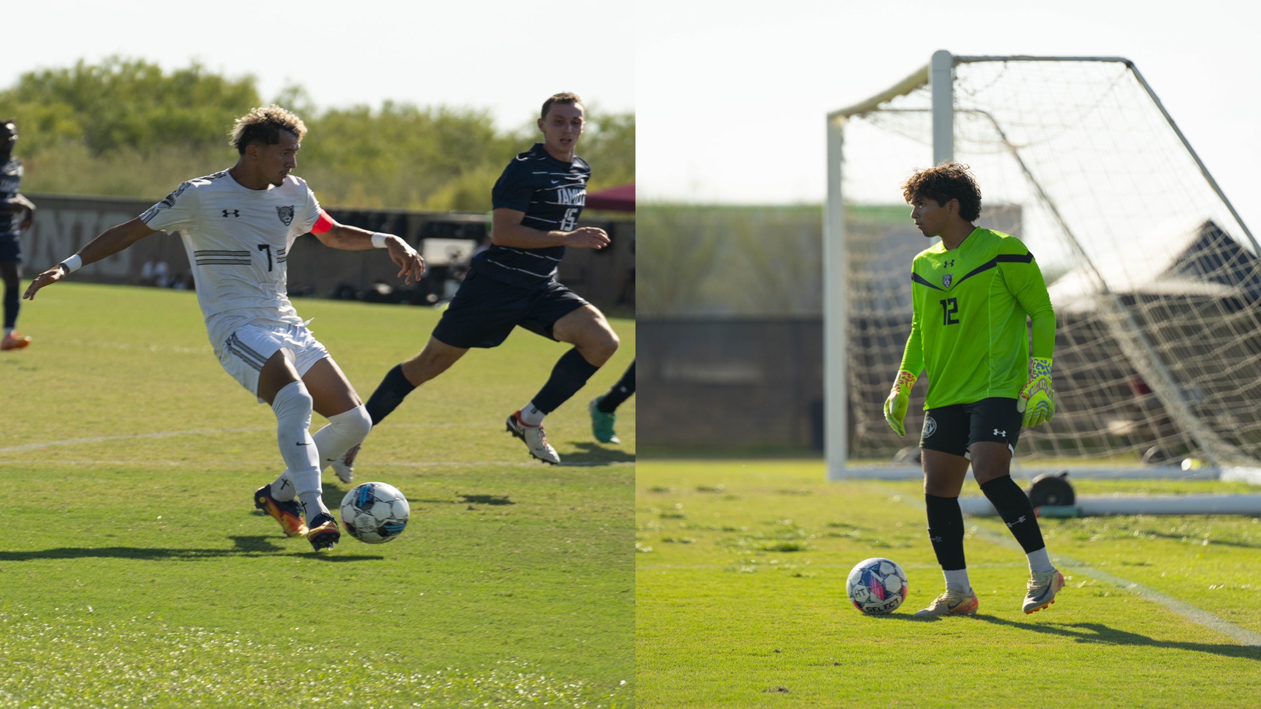 Aguilar, Pena Capture RRAC Men's Soccer Weekly Awards